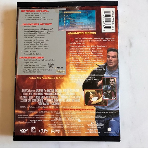 Frequency DVD Movie - Picture 2 of 3